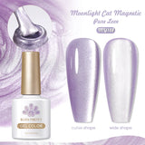 Gold Reflective Moonlight Gel Nail Polish Cat Magnetic Aurora Spar Glitter Semi-Permanant Varnish Nail Art Magnetic