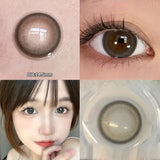 1 Pair Beauty 10 Colors Contact Lenses for Eyes Natural Pupil Color Lens Eyes for Myopia Free Shipping Half A Year Use
