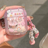 3D Cartoon Cute Rabbit Earphone Case For AirPods 4 3 2 1 Pro2 Cover TPU Headphone Coque For AirPods 4 4th 3rd Pro 2 2nd Cases