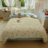 New Style of Light and Fresh Thickened High-weight Milk Fleece Quilt Cover  Autumn and Winter Warm Duvet Covers