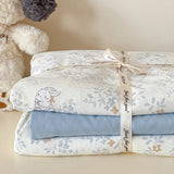 Thick Pure Brushed Bed Sheets, Duvet Cover Set, 4 Piece Bedding Set 2026 new style washed double-layer yarn printed