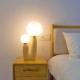Nordic Children Room Bedroom Bedside Light Creative Art Study Reading Desk Lamp Designer Living Room Dual Head Table Lamp Decor