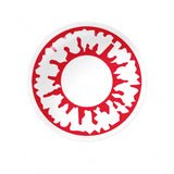 Yearly Use Halloween Contact Lenses For Cosplay Vampire Red Colored Contact Lenses Eye Lenses Blood Makeup Contact Lens