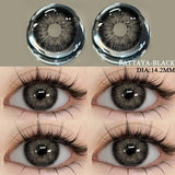 Big Diameter Black Lenses 14.5mm Lenses Gothic Colored Contact Lenses for Eyes Big Doll Eye Lenses Natural Look Lenses