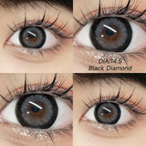 2pcs Cyberpunk Blue Contact Lenses for Eyes Beauty Eye Color lenses Natural Gray Lens Fashion Color Pupils Myopia Lenses