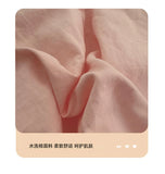 Solid Color Bedding Set Twin Full Queen Size Bed Flat Sheet Soft Kids Adults Duvet Cover Set Quilt Cover Pillowcases Bed Linen
