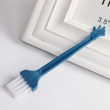 100Pcs/Lot Portable Plastic Five Finger Keyboard Brush Computer Cleaning Brush Cleaner Supplies Tools