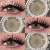 1 Pair Colored Contact Lenses for Eyes Natural Look Brown Eye Lenses Gray Pupils Lens Blue Lenses Green Eye Contacts
