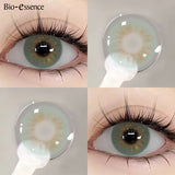 Grey Colored Contacts for Eyes Natural Brown Eye Lens Green Pupils Blue Eyes Contacts Lenses Fashion Yearly