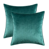 Set of 2 Velvet Throw Pillow Case Cushion Cover 30x50cm 45x45cm 50x50cm 60x60cm Home Decor Cojines Black Green Grey
