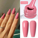 10ml Gold Glitter Gel Nail Polish Crystal Semi Permanent Soak Off UV Gel Varnish Nail Art Manicure Base Top Coat