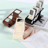 Multifunctional Compartment Storage Rack Plastic Remote Control Storage Rack Home Desktop Coffee Table Storage Rack