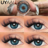 Contact Lens Makeup Red Lens Cosplay Colored Pupils Cosmetics Natual Black Lens Woman Pink Pupils Color Contacts Blue lens