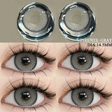1pair Colored Contact Lenses for Eyes Natural Brown Contact Blue Eyes Lenses Korean Gray Contacts Yearly Green Pupils