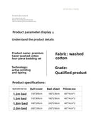 Ikeehome  new class A super soft washable four-piece cartoon quilt cover dormitory bed sheet three-piece bedding