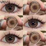 Contact Lenses Beauty Eyes Color Lenses Makeup Natural Black Lens Cosmetics Gray Eye Lenses Makeup Green Beauty Colorcon