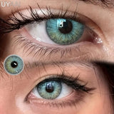 Color Contact Lenses For Eyes Natural Green/Blue Eye Colored Lenses Yearly Beautiful  Contact Lenses Student Cosmetics