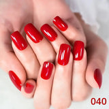 1-4Pcs Classic Red Gel Nail Polish Set Soak Off UV LED Glitter Nail Art DIY Kit for Professional & Home Use Popular Color