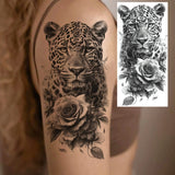 1 Sheet Beautiful Butterfly Flowers Temporary Tattoos For Women Girls Waterproof Fake Tattoos Floral Animals Temp Tatoo Stickers