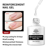 Wine Red Jelly Gel Nail Polish Glitter Nude Translucent Quick Extension Gel Semi Permanent Varnish UV Gel Nail Art 1