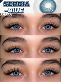 Big Diameter Black Lenses 14.5mm Lenses Colored Contact Lenses for Eyes Big Eye Lenses Natural Look Brown Lenses