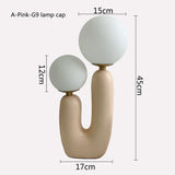 Nordic Children Room Bedroom Bedside Light Creative Art Study Reading Desk Lamp Designer Living Room Dual Head Table Lamp Decor