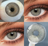 Color Contact Lenses for Eyes 1pair Yearly Natural Eye Color Makeup Lens Brown Cosmetic Soft Eye Lenses Beauty Pupils