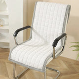 Milk Velvet Integrated Chair Cushion Household Dining Chair Cushion Comfortable Stool Covers for Prolonged Sitting in The Office