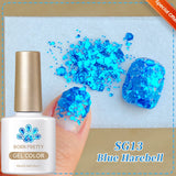 Green Guava Gel Nail Polish Cat Magnetic Light 10ml Sparkling Glass Bead Soak Off UV LED Varnish Salon Maniucre