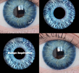 1 Pair Blue Color Contact Lenses Color Lens For Eye Beauty Contact Lenses Color Lens