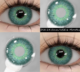 2 pcs New Colored Contact Lenses Natural Gray Eyes Contacts Blue Beauty Pupils Brown Makeup Contact Green Eye Lens