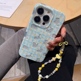 Cute Cat Animal Bracelet Pendant Phone Case For Iphone 15Pro 16ProMax 13 14 15 16 Pro Max 16Pro 13Pro 14Pro Cover Fundas