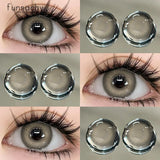 1Pair Colorcon Korean Contact Lenses for Eyes Brown Lenses Cosmetics Soft Contacts Lenses High Quality Natural Lenss