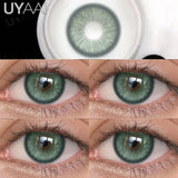 NEW Contact Lens Beauty Blue Lens 14.5mm Big Eyes Color Contact Lenses For Eyes Natual Pupils Cosmetic Lens Makeup Gray
