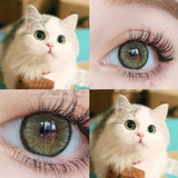 1Pair(2pcs) Myopia Color Contact Lenses contact Color Lens Eyes Lentillas Verdes Naturales Lenses With Diopters