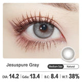 1pair Blue Green Gray Brown Color Contact Lenses Iris Circle Lens 14.2mm Fastshipping