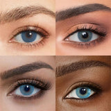 Eye Eyes Color Contacts Colored Contact Lenses Lens Small Pupil Prescription Wholesale Myopia Natural 14.2mm 2Pcs 1 Year