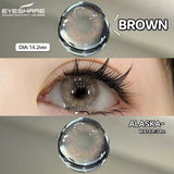 Brown Colored Contact Lenses for girls Contact lenses Fashion Contacts Gray Eye Lens Beautiful Blue Pupils