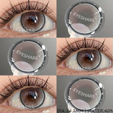 1 Pair Cosplay Contact Lenses for Eyes Colored Fashion Pink Contacts Lens Purple Cosmetic Pupil Yearly Contact Lenses