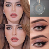 1 Pair Color Contact Lenses For Eyes Natural Pupils Blue Contact Lenses Soft Colorful Cosmetics Colored Contacts Lens