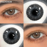 14.2mm Half Yearly Small Pupil Natural Tone Soft Colored Contact Lenses All Day Hydrating Cosmetic Lens For Daily Wear