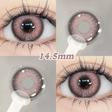 Light Brown/Black/Smoky Gray/Pink Natural Colored Contact Lenses For Women High Moisture Soft Blue Contact Lenses