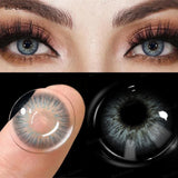 1 Pair Colored Contact Lenses Pupils Fashion Brown Lenses for Makeup Cosplay Lenses High Quality Natural Pupils Year