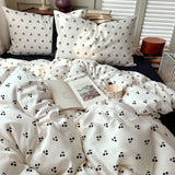 3/4Pcs Digital Printing Cartoon Bedding Set Single Queen King Size Duvet Cover Set Bed Sheet Pillowcases