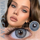 1Pair Color Contact Lenses for Eyes Blue Color Lenses Natural Gray Pupils for Eyes Green Lenses Brown Contacts Yearly