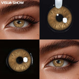 6 Months Disposable Colored Contact Lenses Small Pupil Lens Eyes Enlarge for Daily Cosmetics & Eye Beauty