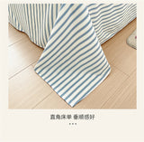 Kawaii Cartoon Dog Washed Cotton Bedding Set for Girl Boys Skin-friendly Duvet Cover Set with Sheet Soft Comfortable Quilt Cover