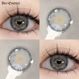 Natural Colored Contact Lenses Brown Eye Lenses Gray Contacts Blue Lens Colored Pupils Cosmetics Beauty Yearly Use