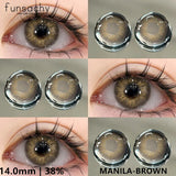 1Pair Colorcon Korean Contact Lenses for Eyes Brown Lenses Cosmetics Soft Contacts Lenses High Quality Natural Lenss