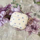 Spring Fresh Blue Flower INS Soft Case for Apple AirPods 4 Protection Cover for AirPods Pro 2 3nd Generation Earphone Cases